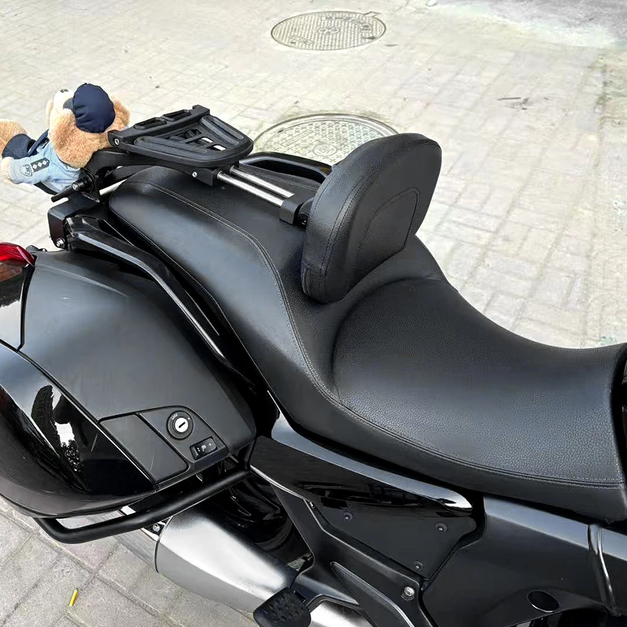 Motorcycle Multi-Purpose Backrest With Luggage Rack Driver/Passenger Backrest Sissy Bar Fits For BMW K1600B K 1600 B 2018-2025
