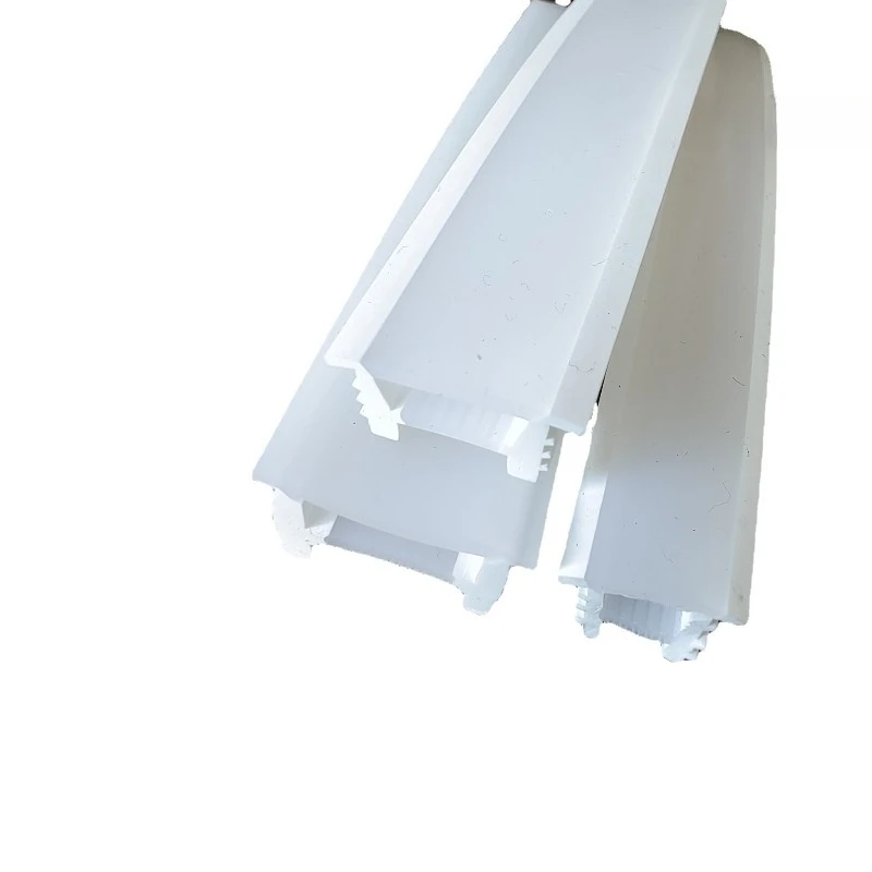 

LED silicone light with cover plate, embedded wear-free sleeve, flexible and bendable separate lampshade mask
