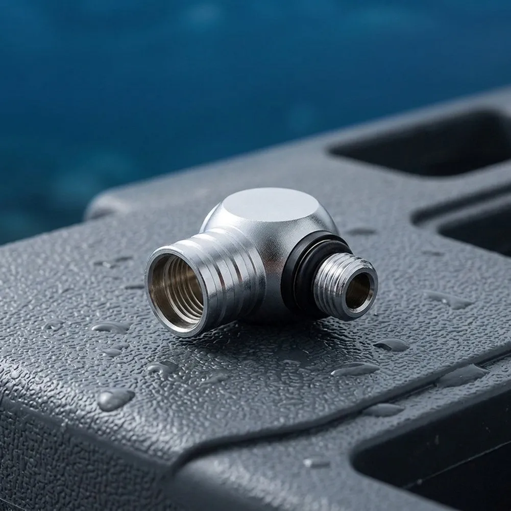 Connector Swivel Adaptor 360° Roation Brass With for cr Plated LP/HP Port Swivel Connector Brand New High Quality