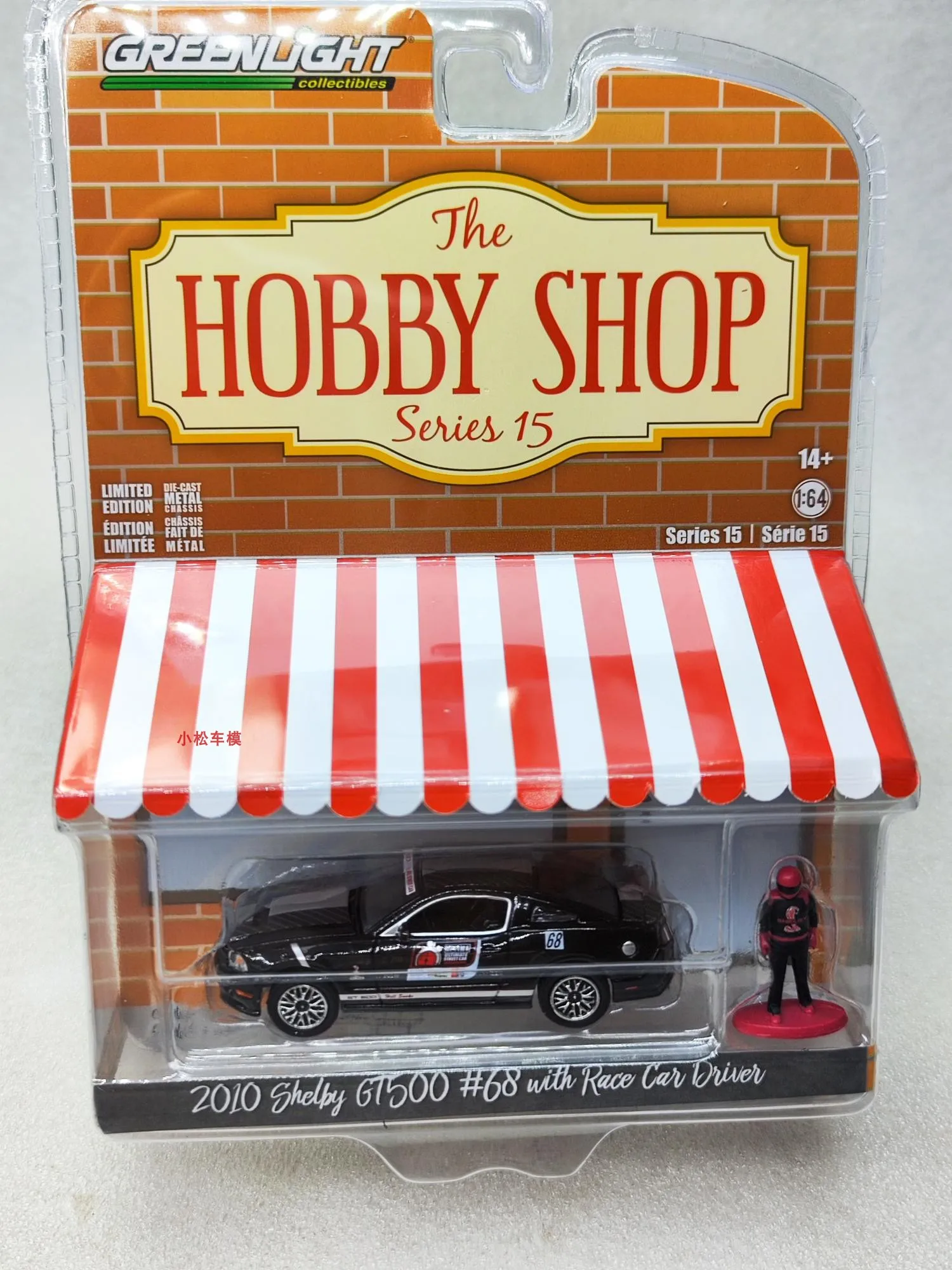 

Green Light 1:64 2010 Shelby GT500 # 68-OPTIMA Ultimate Street Car&Racing Driver 97150-ECar Model Alloy Model Collectibles Child