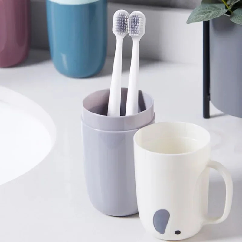 Cup Lid Integrated Toothbrush Box Travel Portable Elephant Toothpaste Toothbrush Holder Student Dormitory Toothbrush Holder