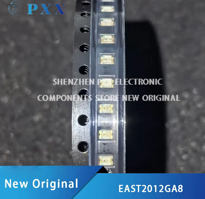 10Pcs EAST2012GA8 LED Green Clear 0805 SMD