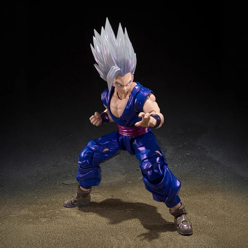 متوفر 2025 Sdcc Bandai Dragon Ball S.H.Figuarts Shf Son Gohan Beast طبعة حصرية شخصيات الرسوم المتحركة نماذج اللعب البلاستيكية