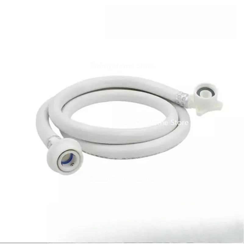 مناسبة لخرطوم مدخل المياه للغسالة الأوتوماتيكية بالكامل، أنبوب مدخل المياه عالي الضغط بطول 1.5 متر - 2 متر #1