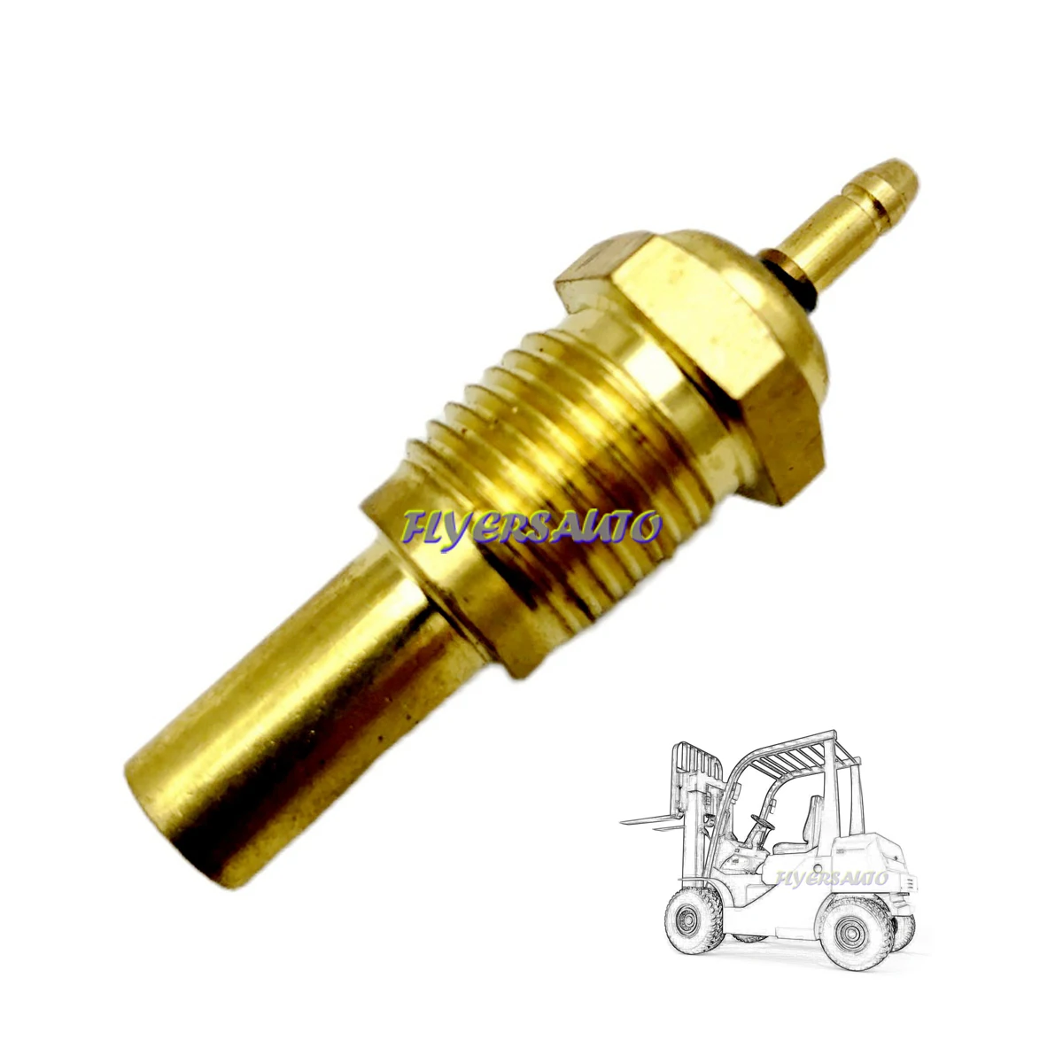 Water Temperature Sensor 05204-50300 for Mitsubishi S4S Forklifts CAT E200B FD20/FD25-F18B Excavator Carter e70b / 307 / 200B