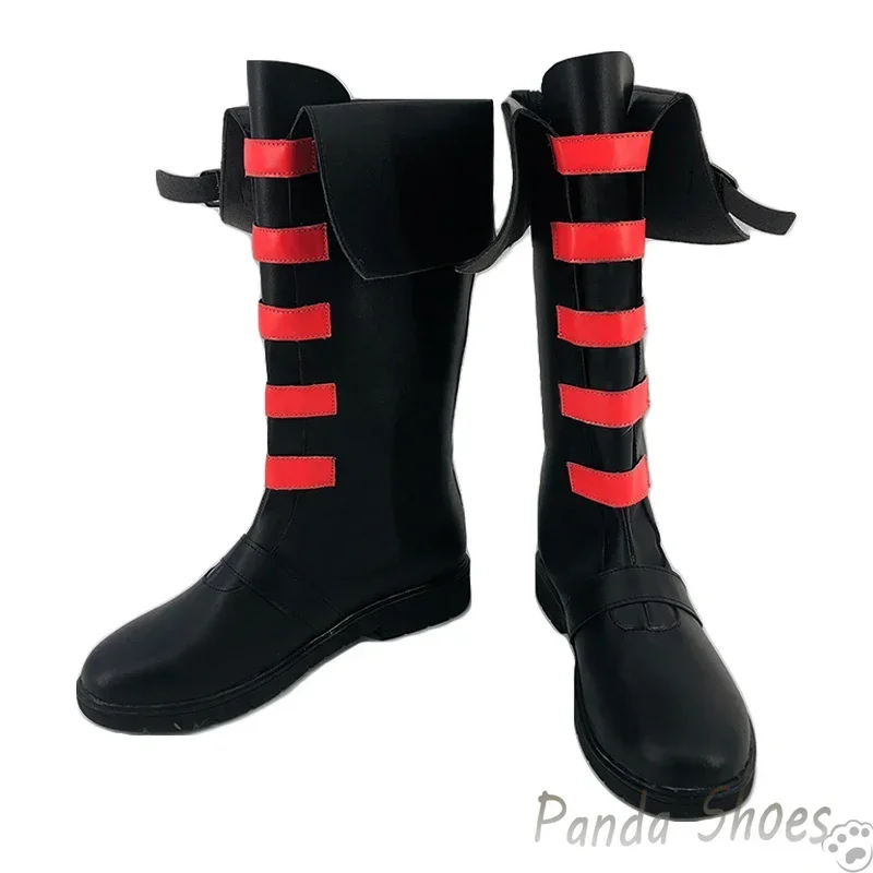 Zapatos de Cosplay LOL Jinx, juego de Anime League of Legends Cos, Botas Largas, cañón suelto, accesorios de vestuario, zapatos para fiesta de Halloween