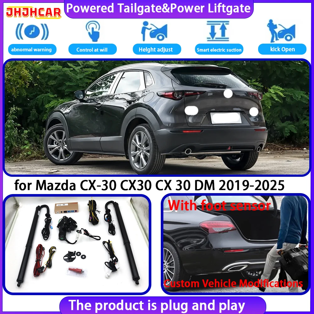 JHJHCAR for Mazda CX-30 CX30 CX 30 DM 2019-2025 OEM Smart Automatic Electric Powered Tailgate Power Liftgate Tailgate System