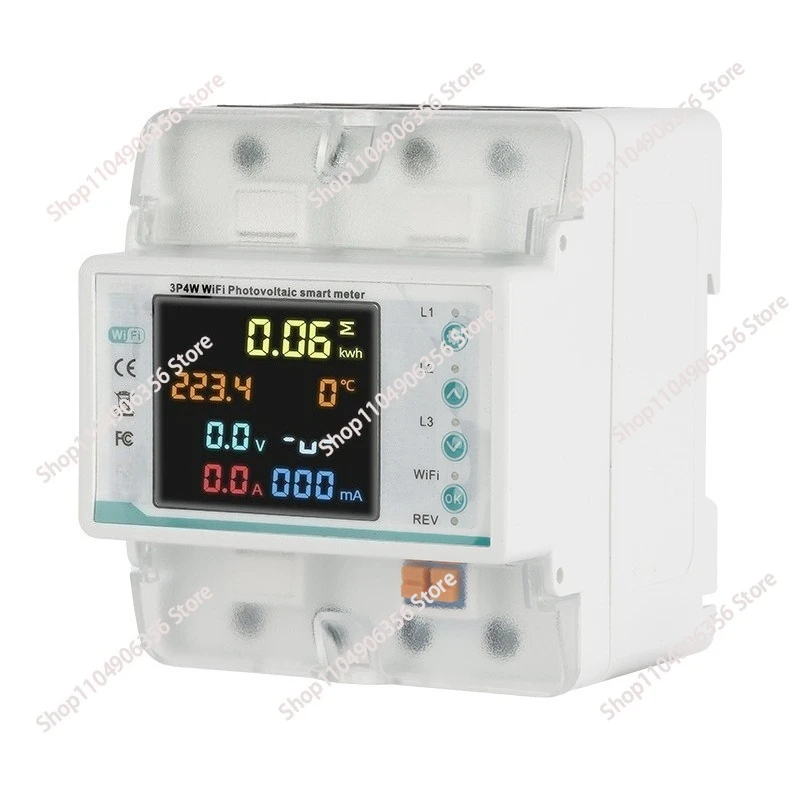 

for Three-phase four-wire Tuya WiFi smart switch meter protector remote control without leakage