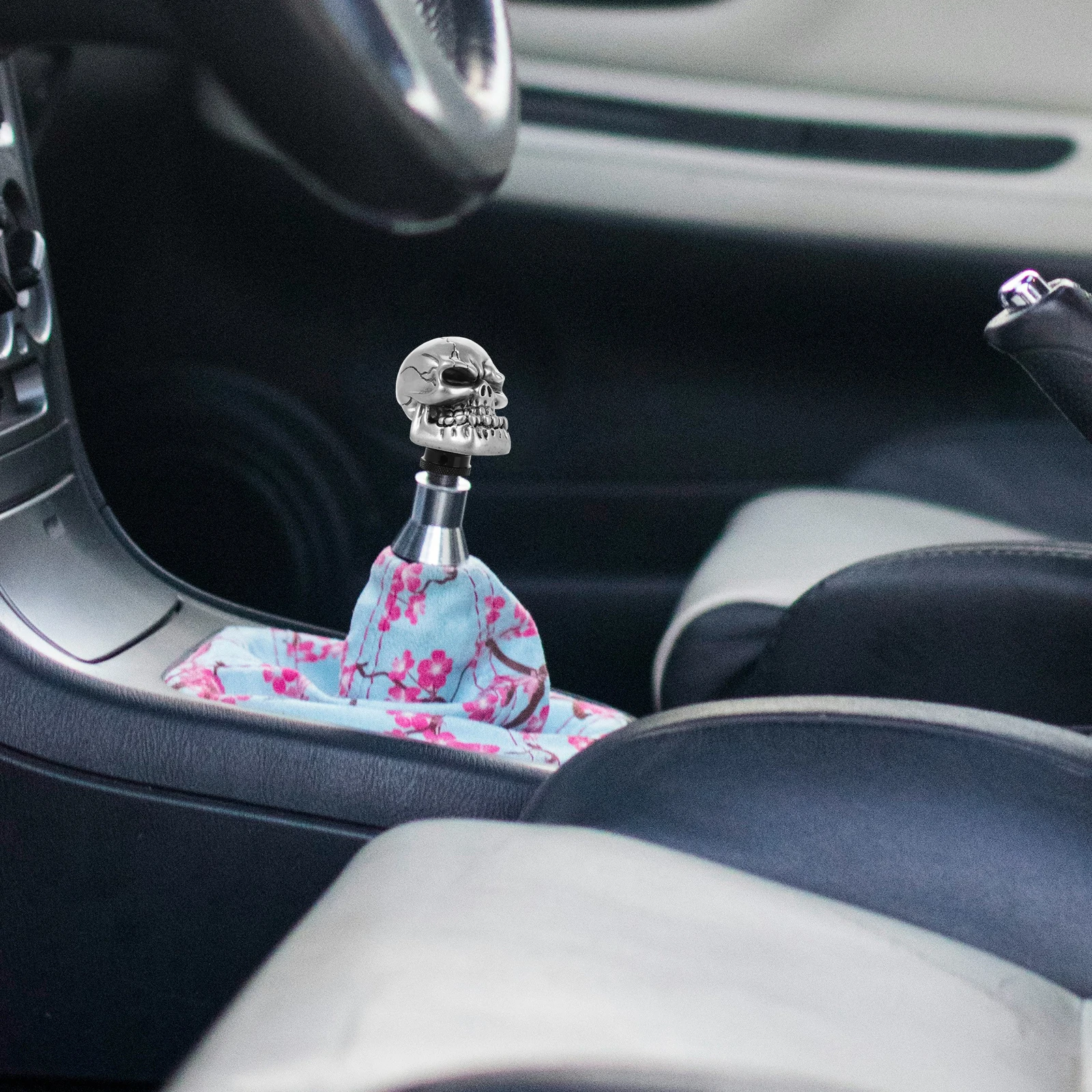 

Skull Gear Shift Knob Universal Shifter For Manual Car Resin Stick Shift Auto Transmission Car Accessories Lever Handle Head