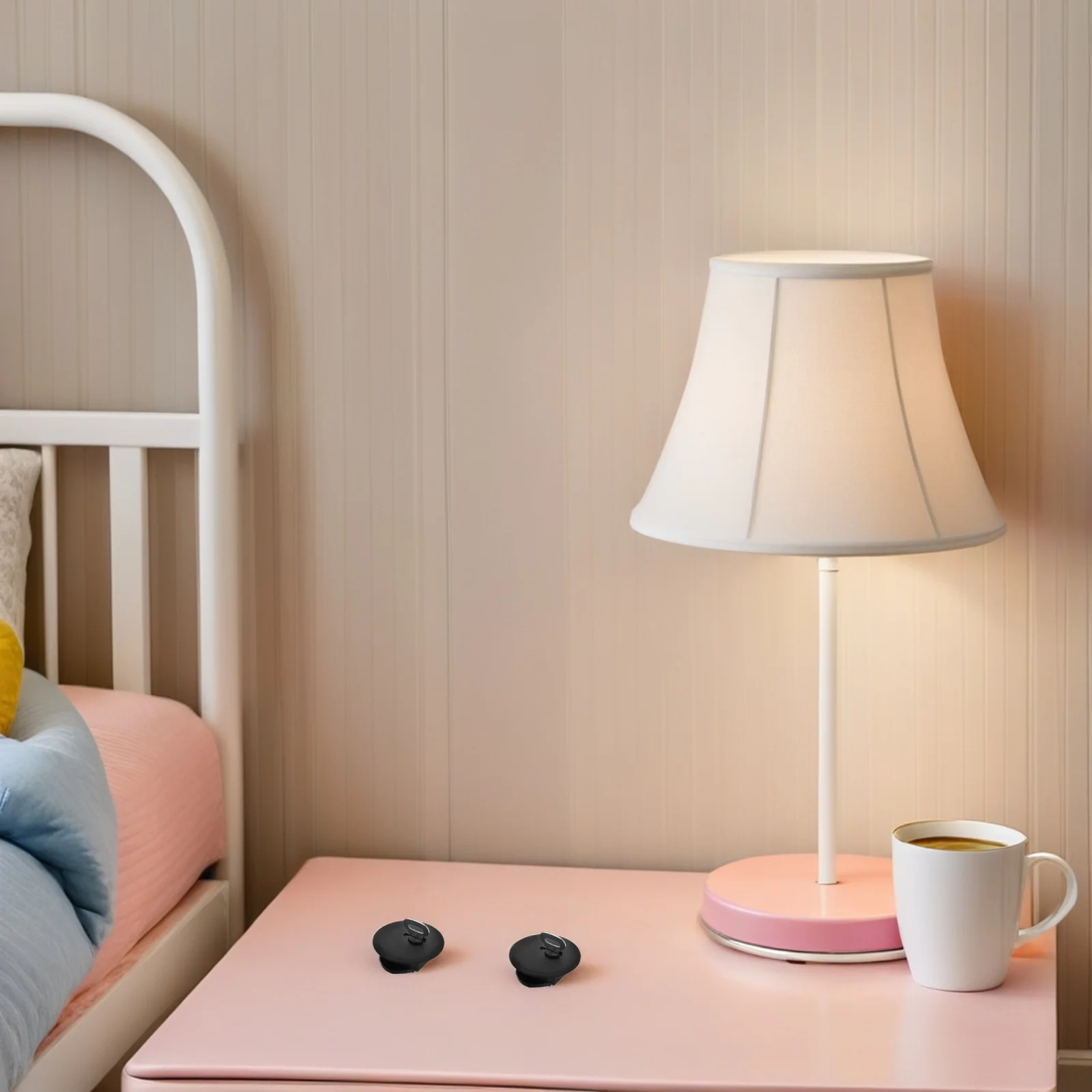 

20Pcs Piggy Bank Stopper Cover Secure Closure Black Plastic Round Plug Easy DIY Installation Accessory Piggy Bank Plug