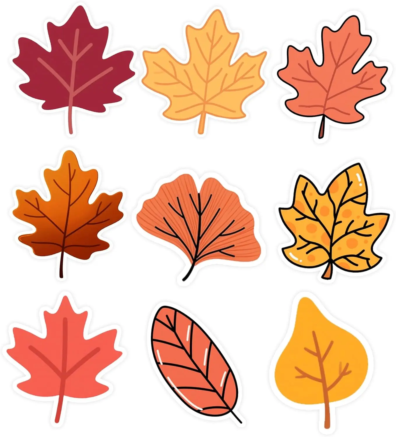 

Осенние вырезы из бумаги в виде листьев для украшения досок объявлений, декор класса, осенние поделки, альбом для вырезок своими руками и постеры, 4-дюймовый День Благодарения