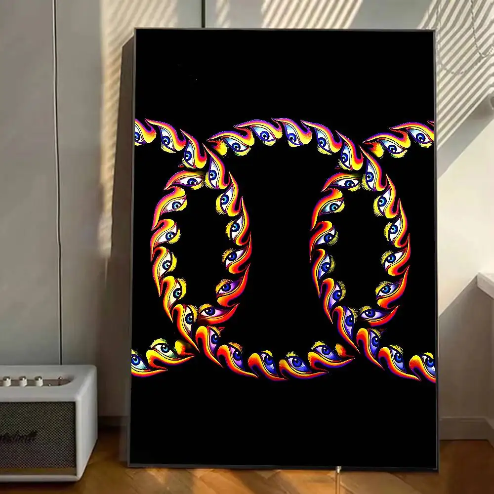 أداة الفرقة Lateralus ملصق معرض يطبع ذاتية اللصق ديكور المنزل الديكور صور مطبوعة للحوائط غرفة المعيشة ملصق