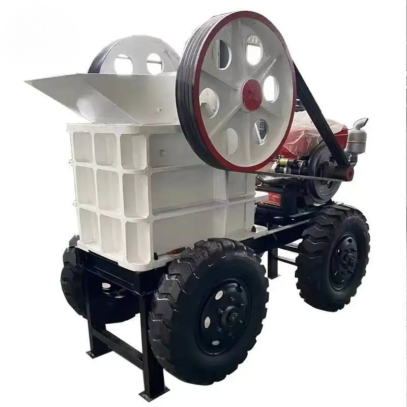 

Mobile Pe200x300 250X400 Stone Ore Granite Hine Portable On-Site Rock Concrete Jaw Crusher For Sale