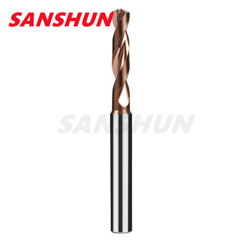 Tooleye Carbide Drill Bits Hard Metal Drills Tungsten Steel Twist Drill Bit For Metalworking CNC Lathe Drilling Tools 1.0-20.0mm