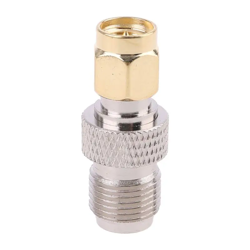 SMA Female To Type F Female Plug Straight RF Coaxial Adapter Connector Converter Drop Shipping