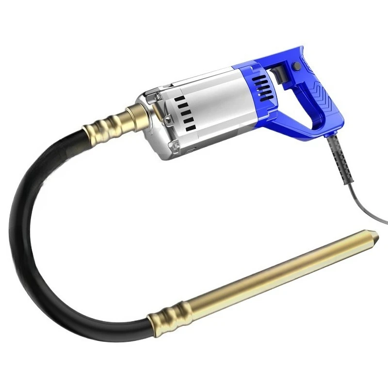 Portable Handheld Concrete Vibrator 220V Single Phase Cement Vibrating Rod Construction Tool