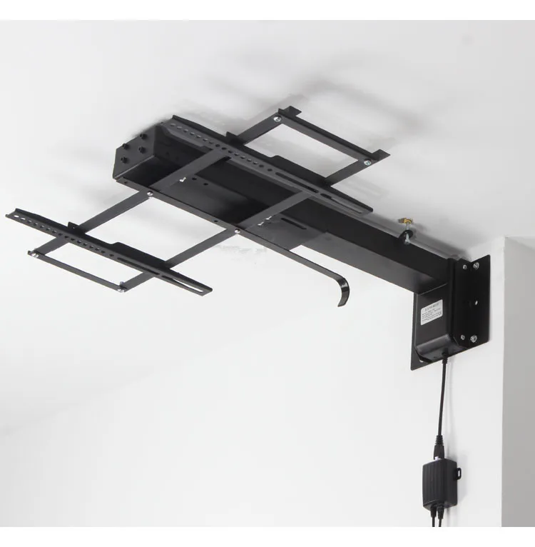 

32-70inch motorized Remote control 2 install way floor cabinet TV lift Sliding out Ceiling TV lift TV mount for home office