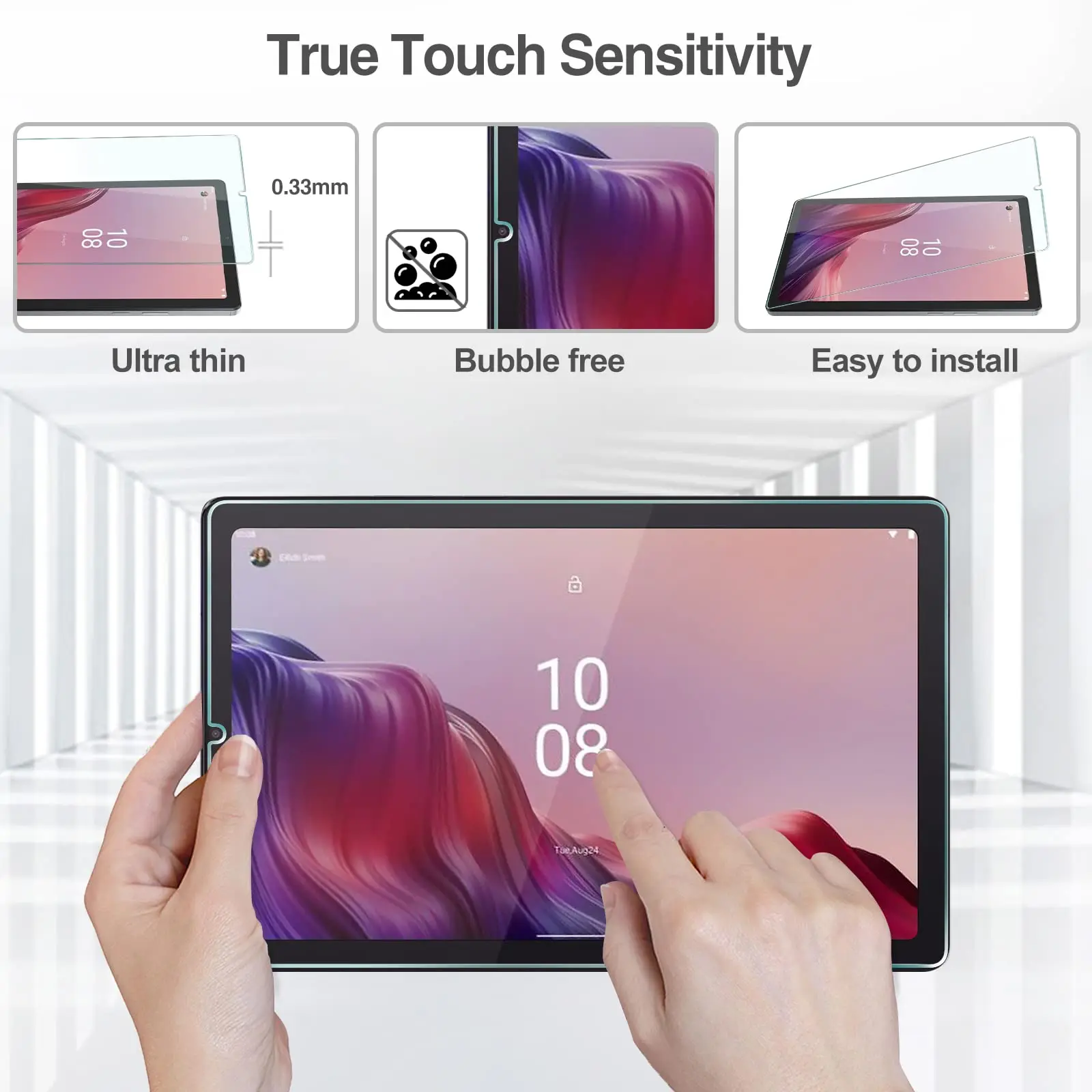 Osłona ekranu dla Lenovo Tab M9 2023 9 cali 9H twardości anty-Scratch Bubble Free hartowane szkło do lenovo m9 TB310FU 9.0"