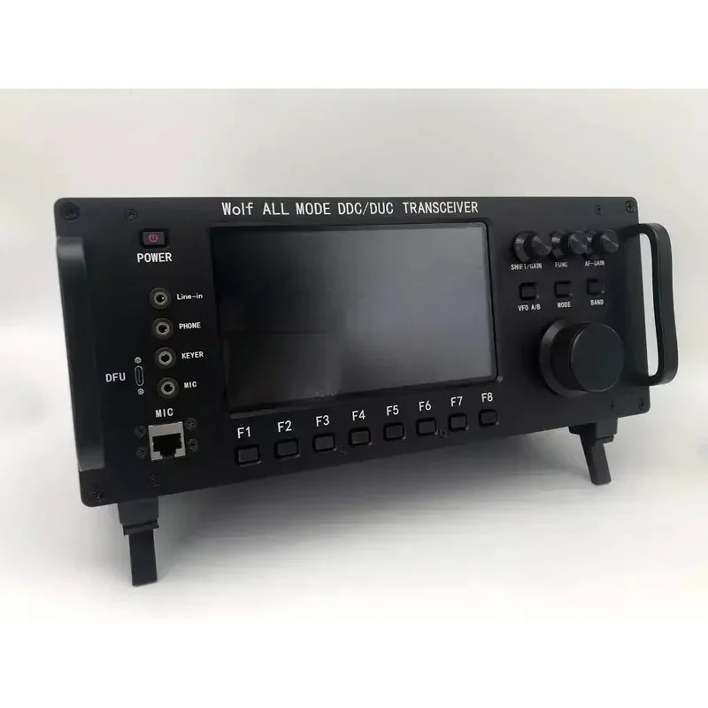 20W 0-750MHz Wolf Full Mode DDC/DUC Mobile Radio LF/HF/6M/VHF/UHF Transceiver, Suitable For UA3REO With WIFI