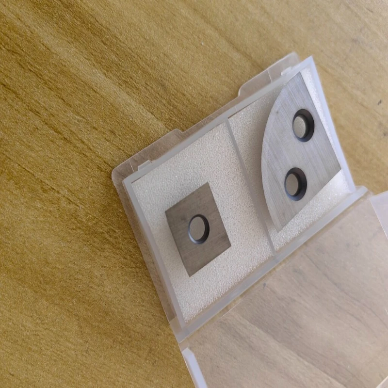 Woodworking Indexable Tray Inserts, Fan-shaped Radius Grooving Cutters, R26×26×2.5 Tungsten Carbide Spiral Pineapple Cutters