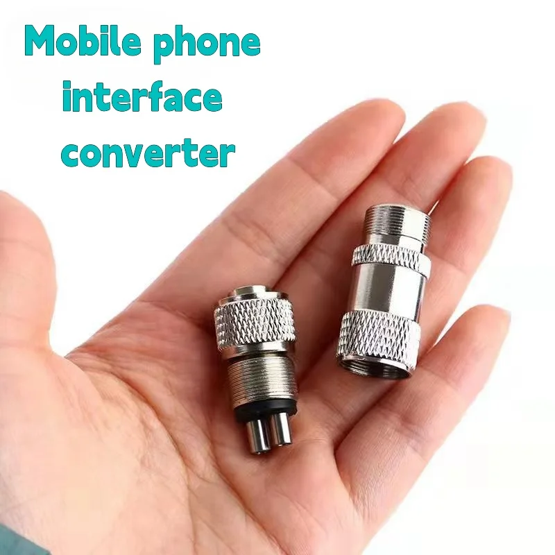 

1pcs Dental Turbine Handpiece Adapter 2/4 Holes Changer Connector For High Speed Handpiece Spare Parts Tool Tubing Hose