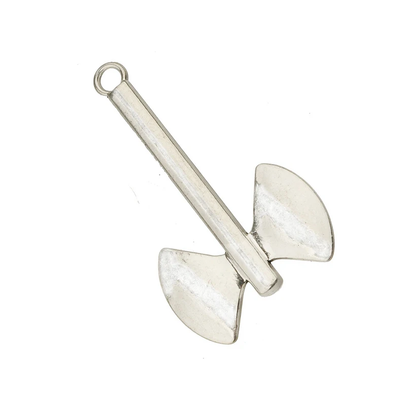 5pcs/lot Large Charms For Making Jewelry Hanging Pendant Tool Axe Silver Gold DIY Material Metal Handicraft Accessories Supplies - view 2