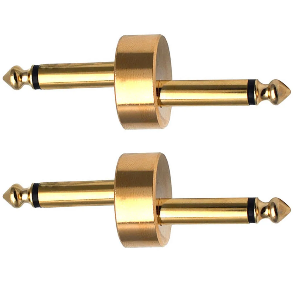 Câbles de pédale en métal, connecteur de pédales d'effet, matériau Premium, longue durée de vie, taille compacte, pratique, installation facile, 2 pièces