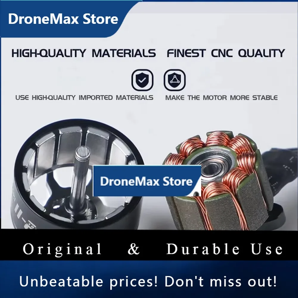 DroMaT-MOTOR F1408 II Brushless Motor 3 Inch 4 Inch Cinewhoop Long Range For FPV Racing Drone