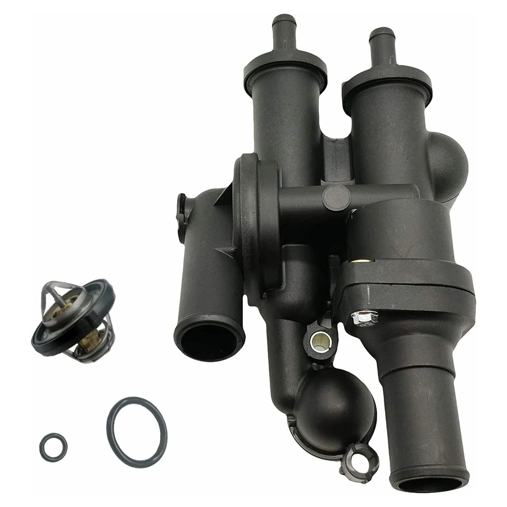 Engine Coolant Thermostat Housing 68003582AB for Jeep Compass Patriot Dodge Avenger 2.4L