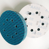 10pcs Sanding Disc 5inch 125mm Orbital Sander Sandpaper Hook and Loop Pads Abrasive Tools For Anti Blocking Rhombus Sanding Disc