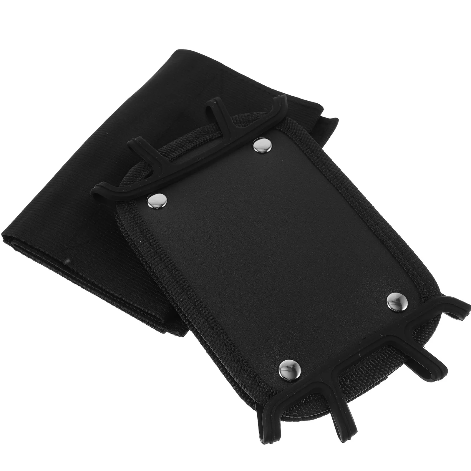 Car Headrest Tablet Holder Heavy Duty Nylon and Silicone Rotatable Mount with Non Scratch Mesh for 7 to 13 Inch Tablets Backseat