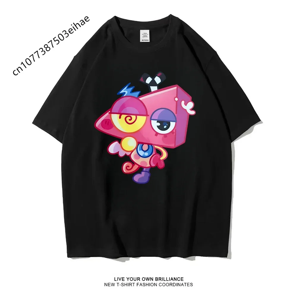 The Amazing Digital Circus Ragatha Gangle Print T-shirt All Ages Cotton Comfort Y2K Fashion Short Sleeve Casual Tops