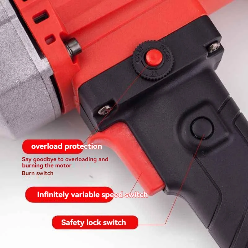 

Water Drill Mixer High-power Cement Mortar Putty Plastering Machine Paint Meat Filling Machine Plane Drill Artifact