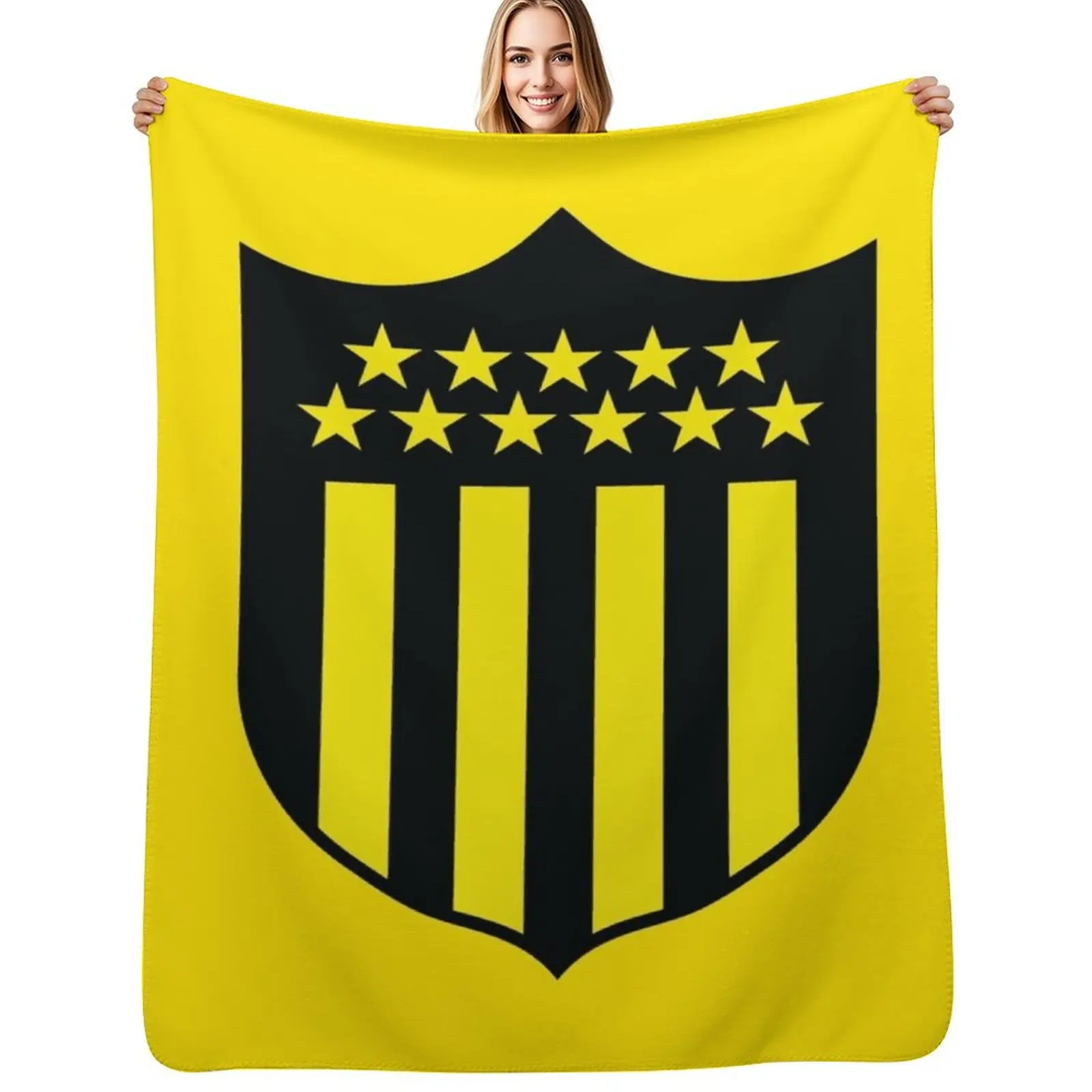 

Club Atlético Pearol Throw Blanket Multi-Purpose Luxury Brand Flannel Fabric Giant Sofa Blankets