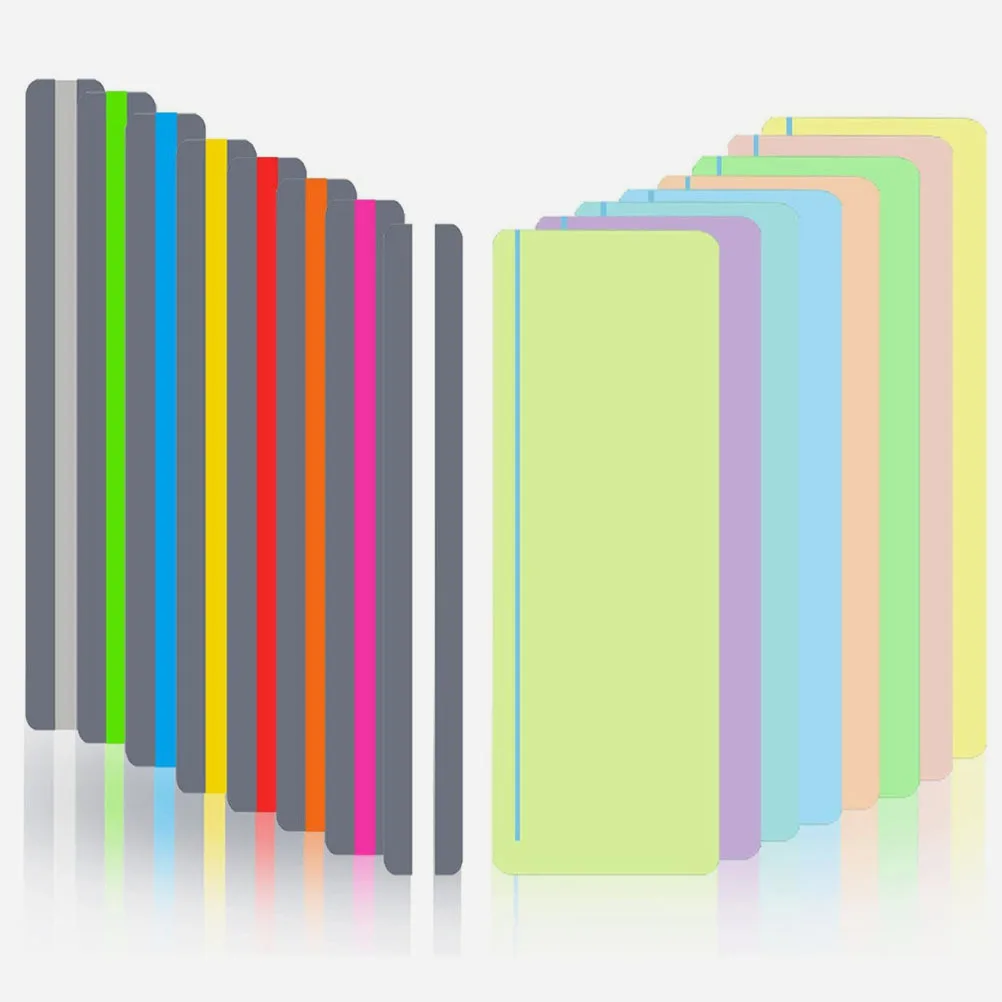 

16Pcs Colored Reading Guide Strips Highlight Bookmarks for Students Teachers Fluency Comprehension Aid Guided Reading Strips