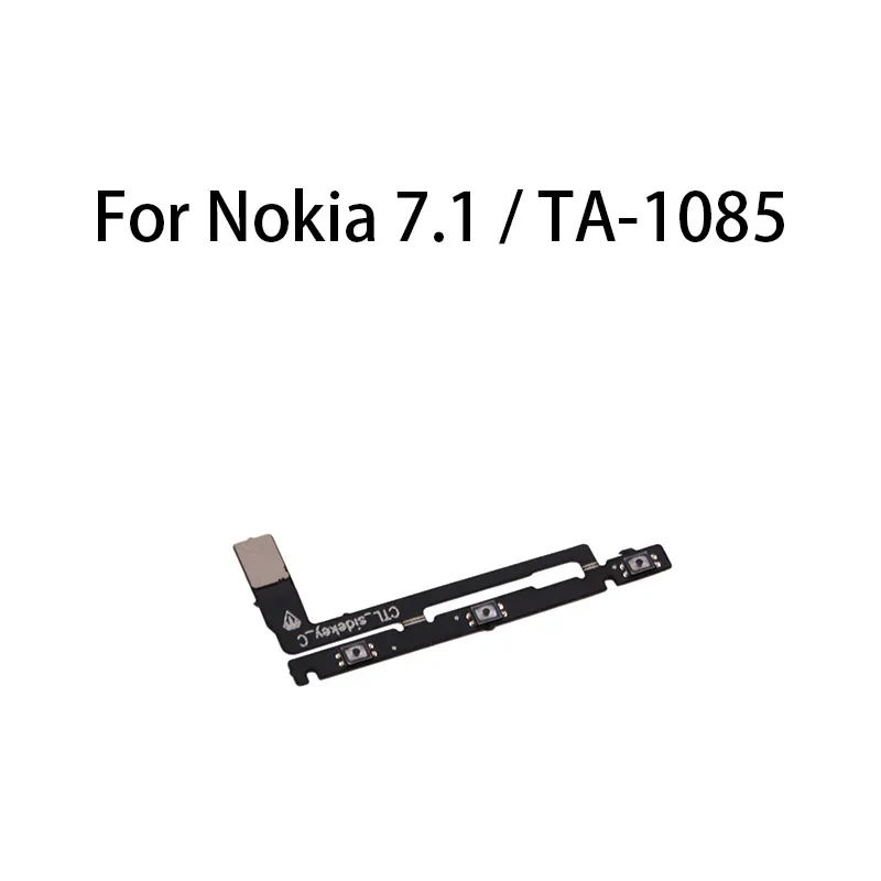Power ON OFF Stummschalter Steuertaste Lautstärketaste Flexkabel für Nokia 7.1 / TA-1085