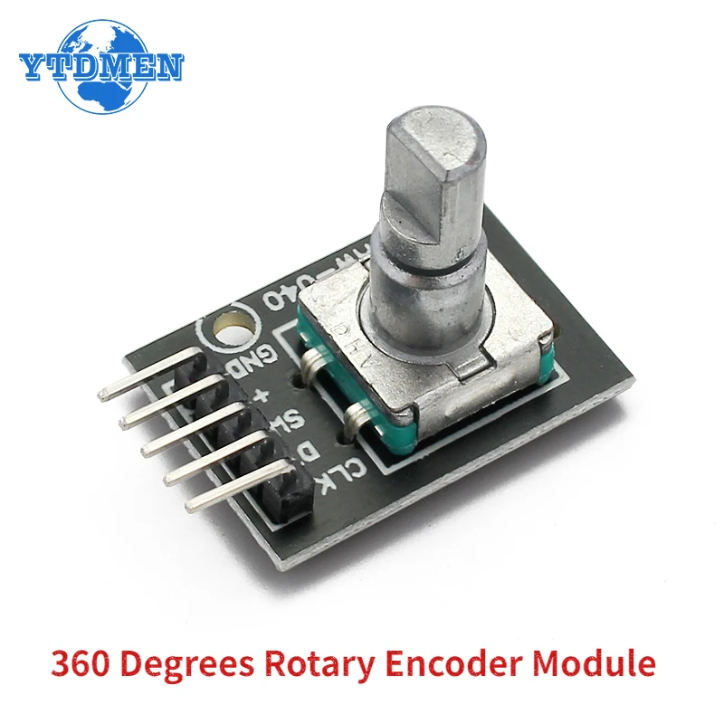 360 Degrees Rotary Encoder Module KY-040 for Arduino Sensor Switch Development Board with Pins