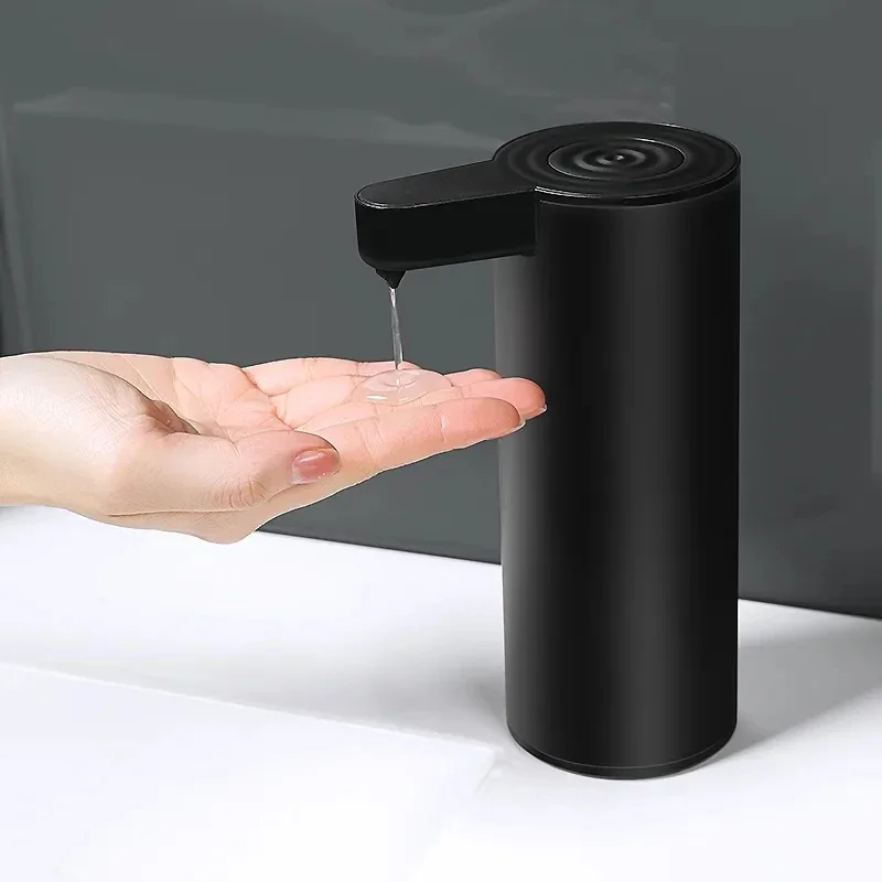 

Automatic Sensor Soap Dispenser Black Bathroom Accessories Wireless Liquid Soap Dispensers Hand Sanitizer Dish Soap For Kitchen