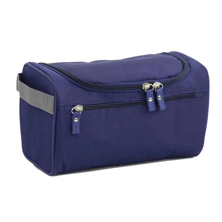 Zipper Polyester Männer Business Tragbare Lagerung Tasche Toilettenartikel Organizer Frauen Reise Kosmetik Tasche Hängen Wasserdichte Waschen Beutel – Detail 9