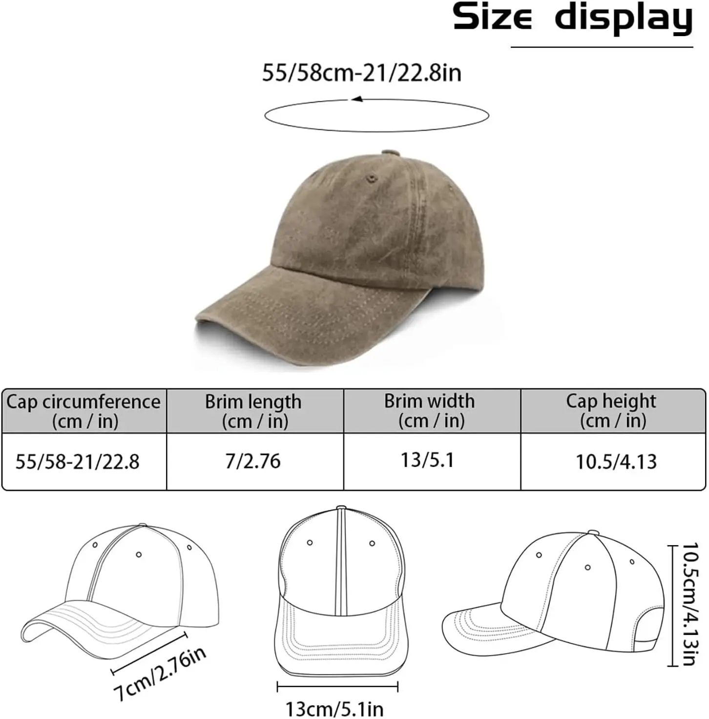 Customization Lake Ontario Hat Canada Lakes Vintage Denim Baseball Cap