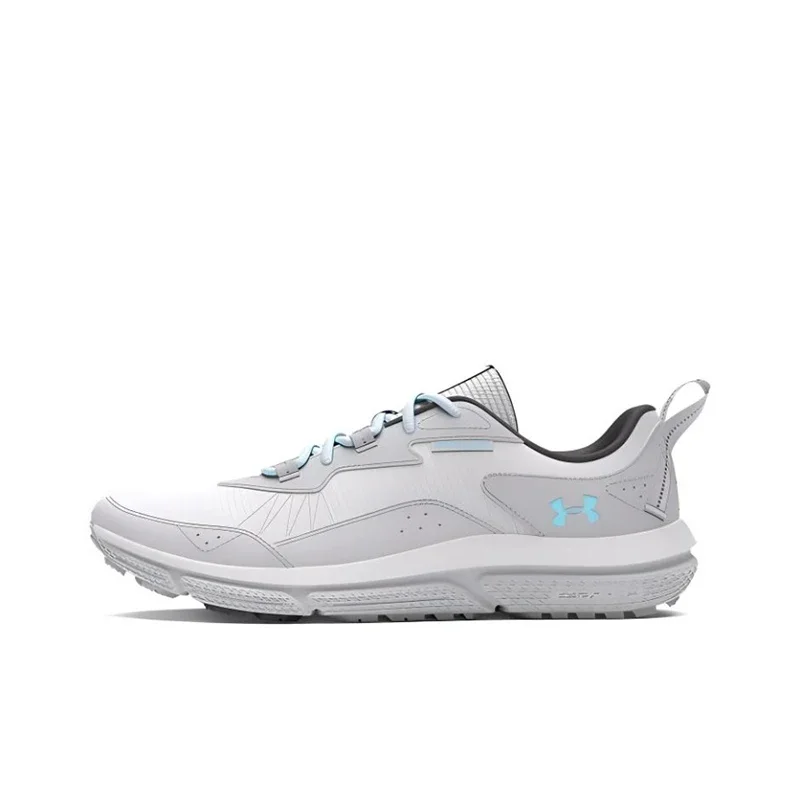 Under Armour Charged Verssert 2 Women's Gray Low-Top Running Shoes – Seamless Round-Toe,Wear-Resistant Casual Design 3027180-100