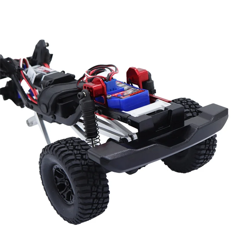 A45F-Voor TRX4M Metalen Achterbumper 1/18 RC Crawler Auto TRX4-M Bronco Upgrade Onderdelen