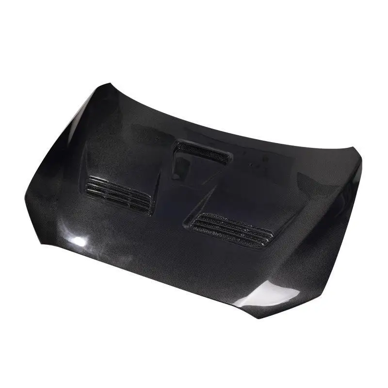 

Engine Hood Cover Carbon Fiber Front Bonnet Upgrade for Lancer Evo 2007-2015 Engine Hoods Car Exterior Accessories