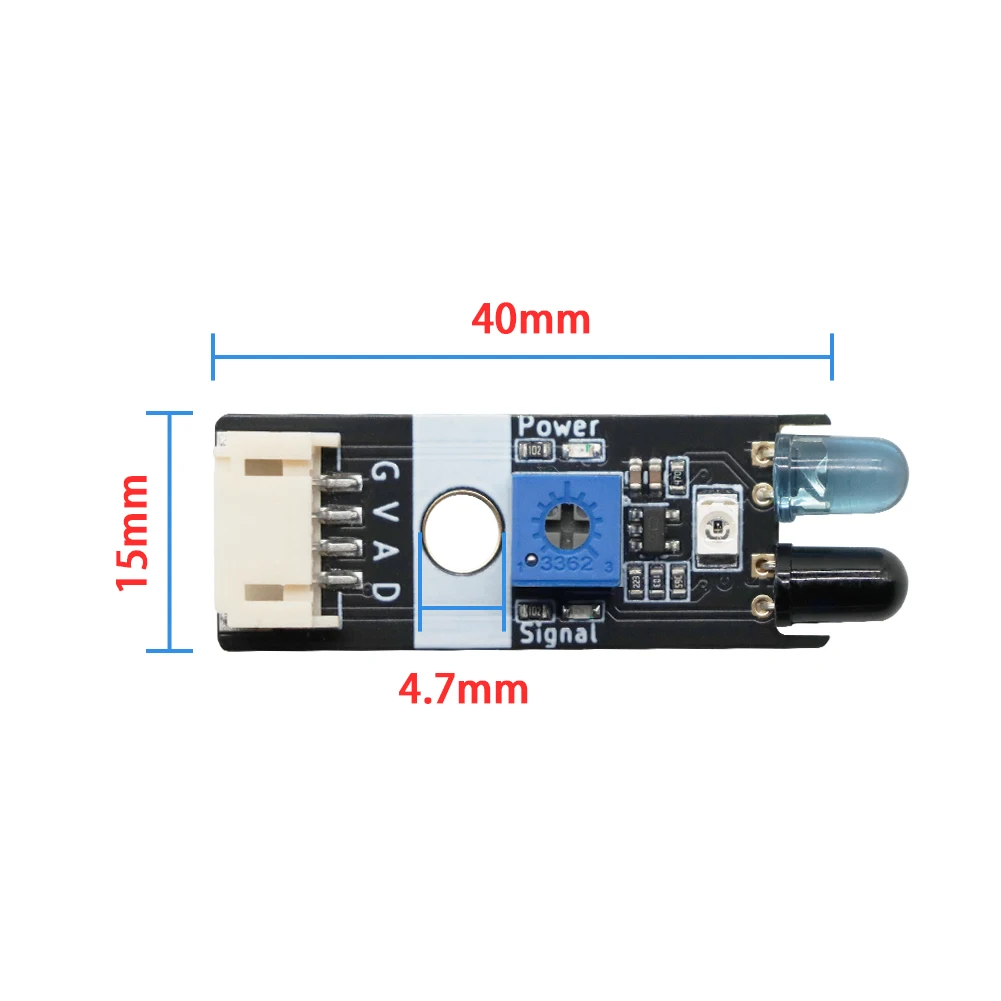 Gray Scale Sensor Module Photoresistor Sensor Trace Patrol ph2.0 Anti-Reverse Compatible LEGO