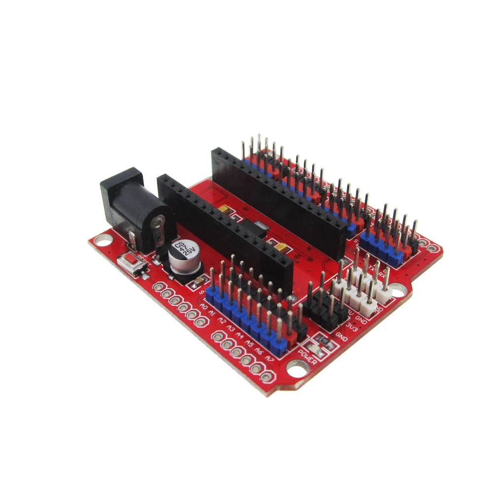 10 шт./лот UNO Shield Nano Shield для NANO 3.0 и UNO R3 duemilanove 2009 плата расширения