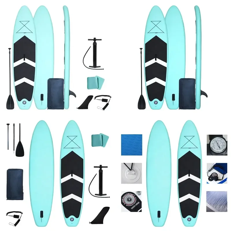 Paddle board Large inflatable sup board is in stock, for learner kayak drop sewing plastic Timely delivery 10 '6