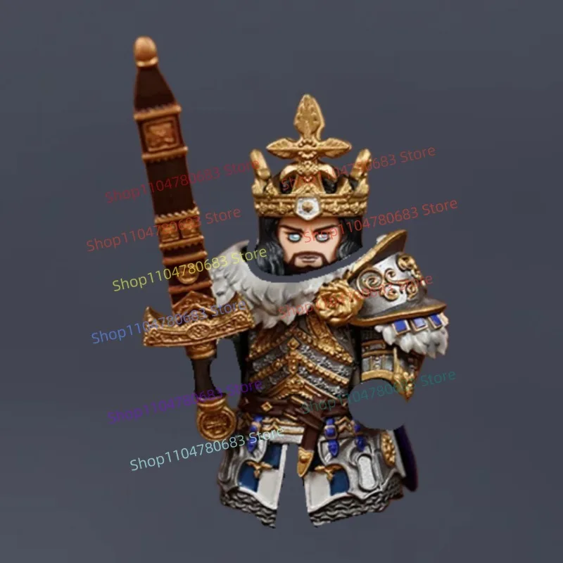 

Строительные блоки MOC, миниатюрные аксессуары для сборки средневековых императорских доспехов, модные игрушечные украшения, коллекционные подарочные игрушки