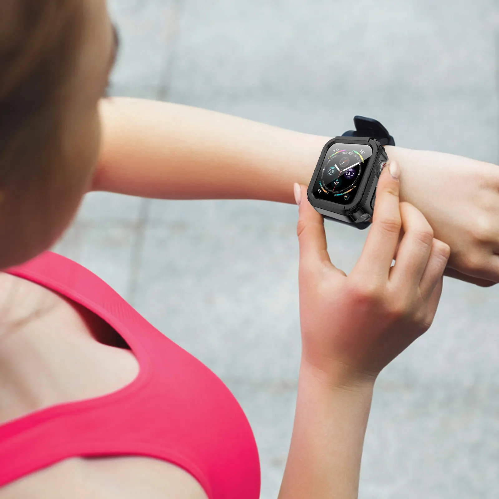 

1 шт., изысканный чехол для часов из поликарбоната, ударопрочный, устойчивый к царапинам, легко устанавливаемый, защитный аксессуар для часов