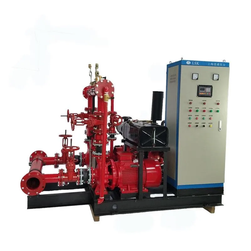 High Lift and  Flow Diesel Engine Fire Pump Sets