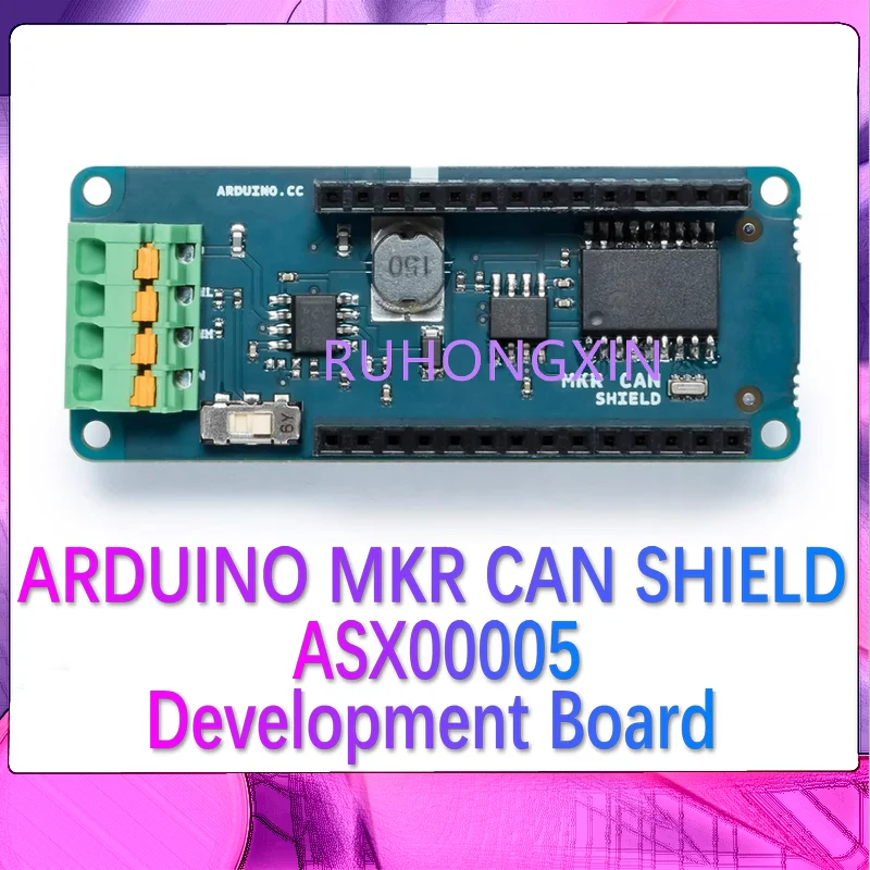 

Arduino MKR CAN SHIELD ASX00005 switchable onboard terminal, Development Board